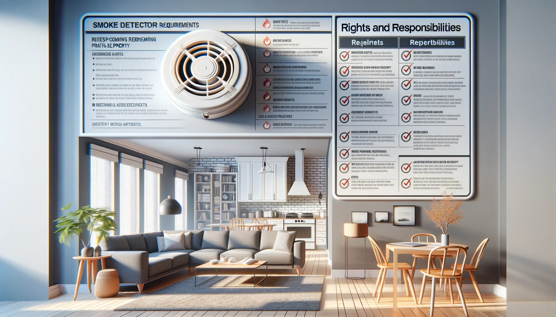 Rauchmelder Anforderungen fuer Mietwohnungen und Eigentum: Rechte und Pflichten