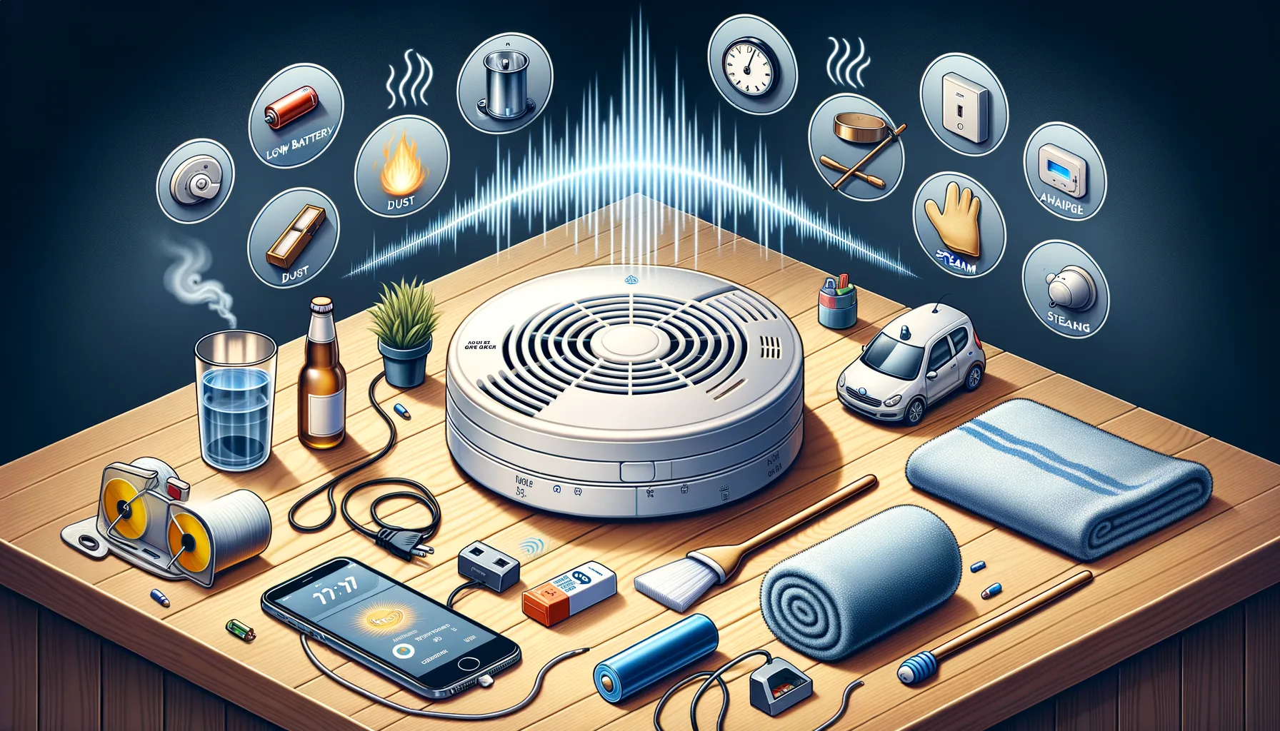 Warum Rauchmelder piepen: Ursachen und schnelle Loesungen