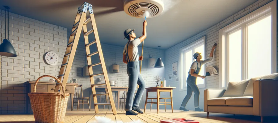 Reinigung von Rauchmeldern: DIY-Tipps fuer effektiven Brandschutz